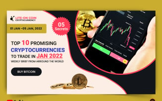 Cryptocurrency YouTube Thumbnail Design -01