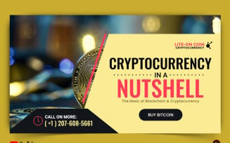 Cryptocurrency YouTube Thumbnail Design -02