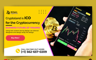 Cryptocurrency YouTube Thumbnail Design -17