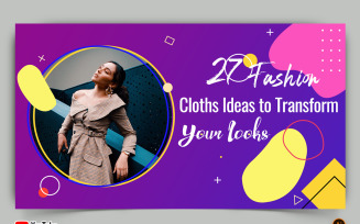 Fashion YouTube Thumbnail Design -22