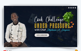 Chef Cooking YouTube Thumbnail Design -002