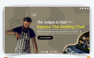 Chef Cooking YouTube Thumbnail Design -010