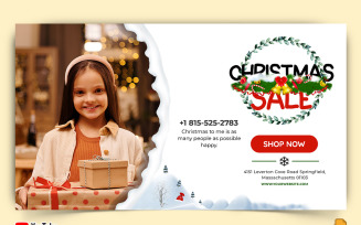 Christmas Sale YouTube Thumbnail Design -013