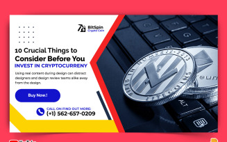 Cryptocurrency YouTube Thumbnail Design -012