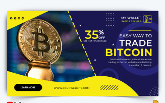 Cryptocurrency YouTube Thumbnail Design -026