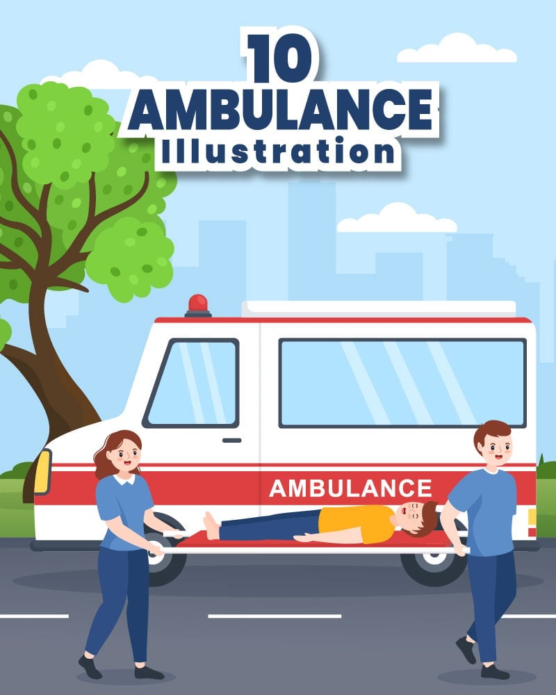 Kit Graphique #293253 Ambulance Voiture Divers Modles Web - Logo template Preview