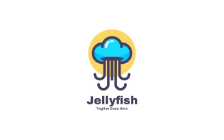 Jellyfish Simple Logo Template
