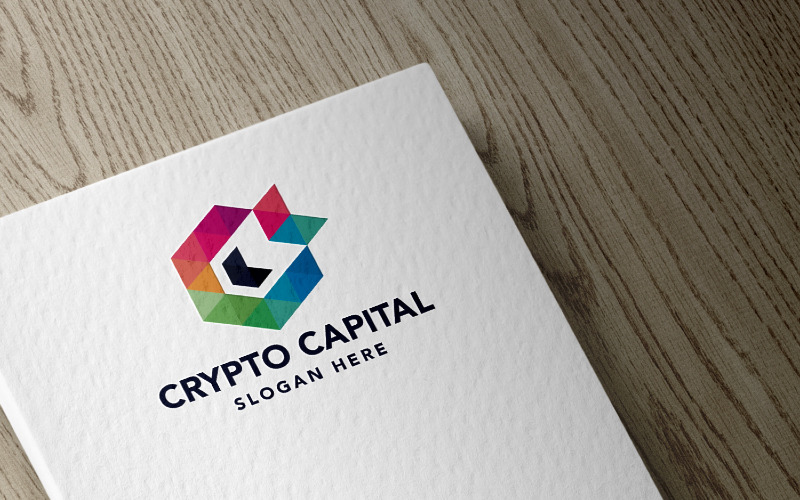 Crypto Capital Professional Logo Logo Template