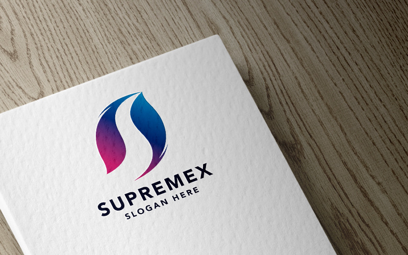 Supremex Letter S Pro Logo Logo Template