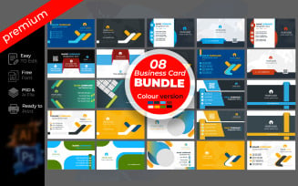 Business card Design Bundles and Ready to print