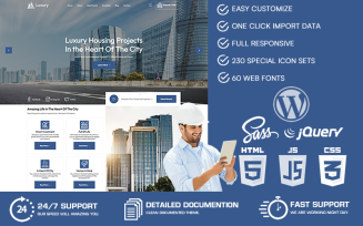 Luxury - Single Property WordPress Theme