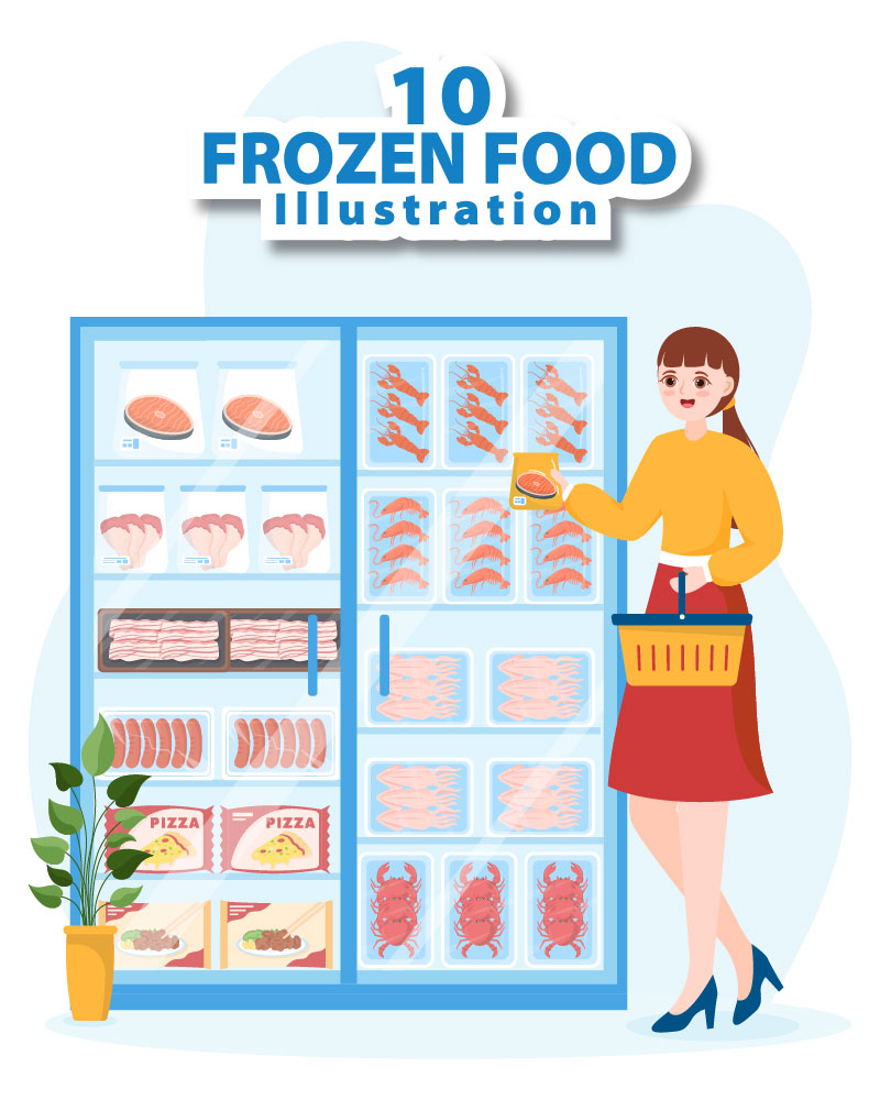 Template #293507 Food Frozen Webdesign Template - Logo template Preview