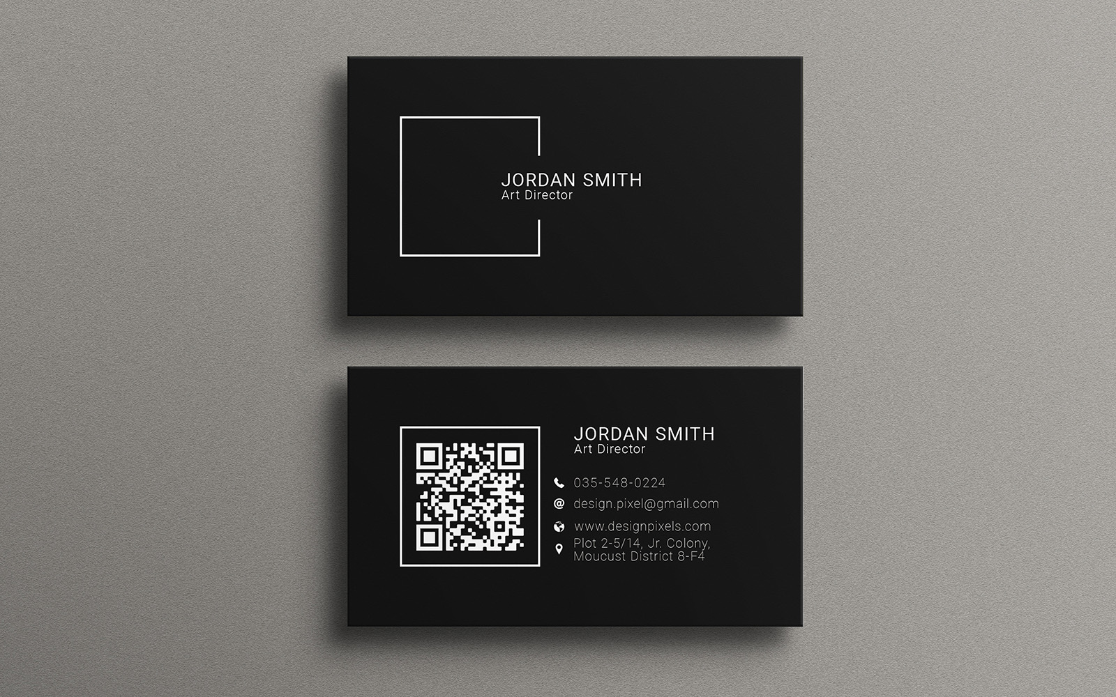 Template #293695 Card Visiting Webdesign Template - Logo template Preview