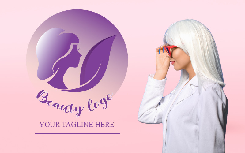 Beauty Center or Salon Logo Logo Template