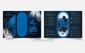 Corporate Trifold Brochure Template | Creative Business Modern Template | Business Branding