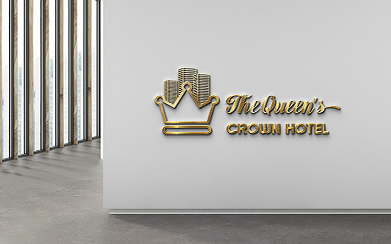 Queen Logo Design New and Unique Logo Template