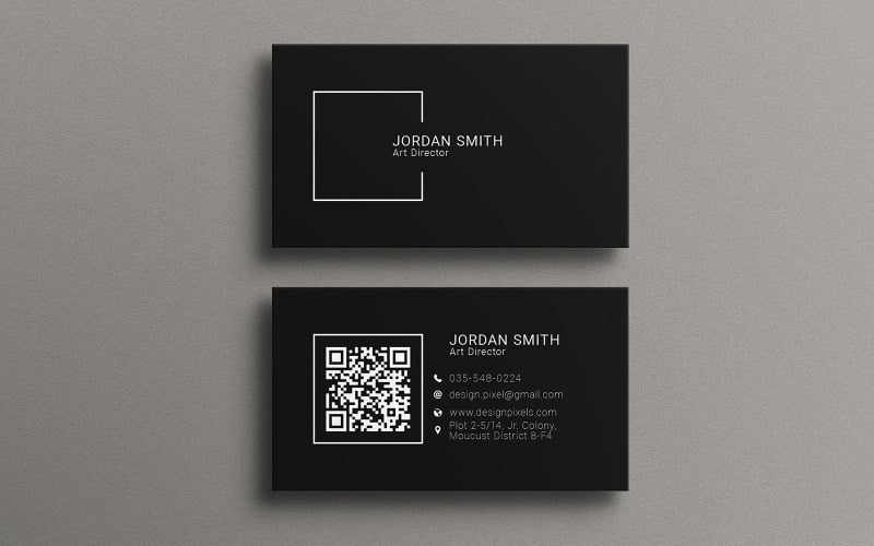 Simple Minimal Business Card Corporate Identity