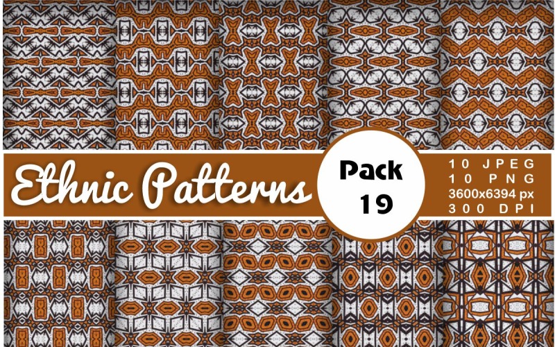 Ethnic Textile Motif Bundle 19 Pattern
