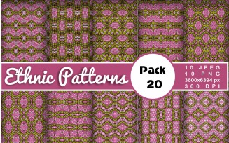 Ethnic Textile Motif Bundle 20