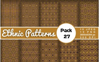 Ethnic Textile Motif Bundle 27