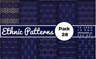 Ethnic Textile Motif Bundle 28