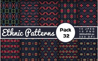Ethnic Textile Motif Bundle 32