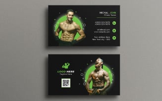 Free Fitness Gym Business Card Template