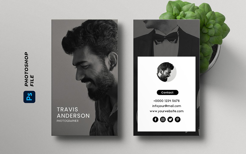Free Photographer Business Card Template Corporate Identity