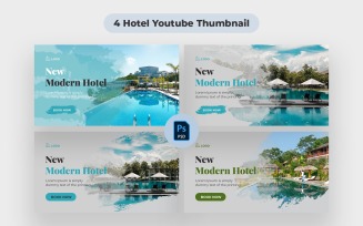 Modern Hotel YouTube Thumbnail