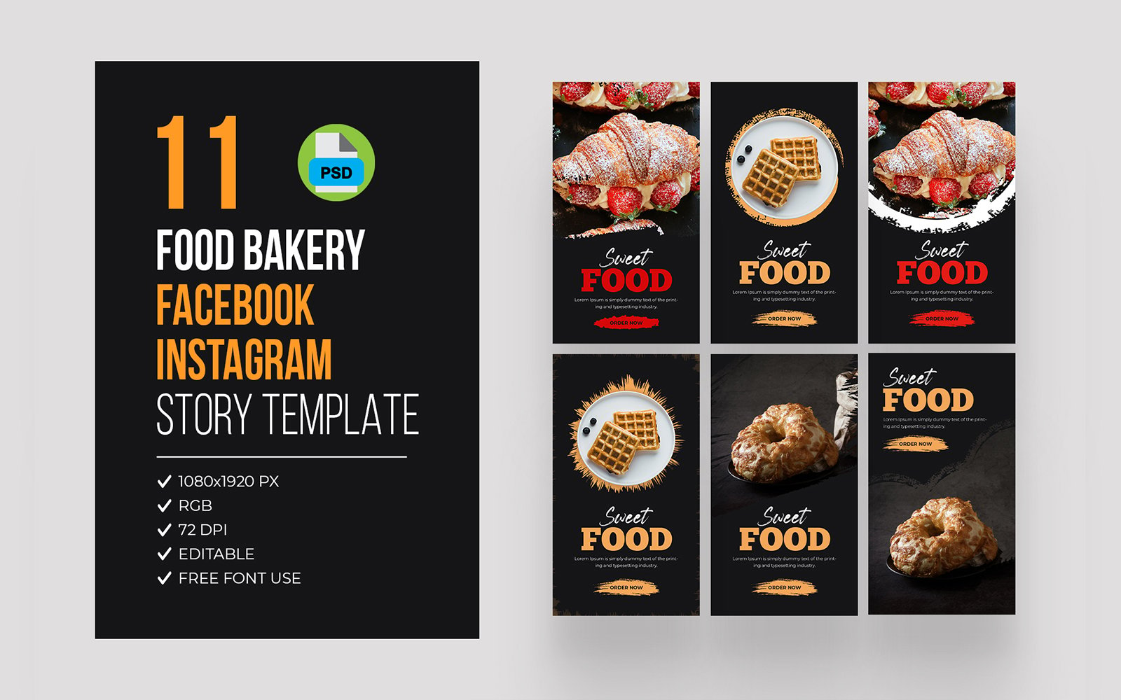 Kit Graphique #293989 Mdia Bakery Web Design - Logo template Preview