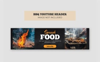 Food Barbeque YouTube Cover Header