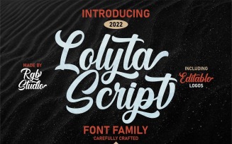Lolyta Script Typeface Font
