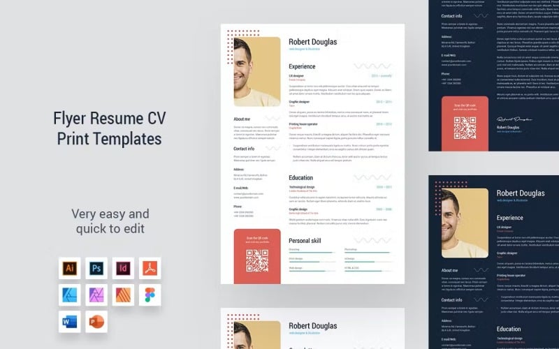 Printable Resume flyer Free Resume Template