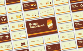Retro Brand Guidelines Presentation Template