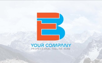 Professional And Modern EB Letter Logo Design-Brand Identity