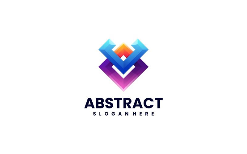 Abstract Colorful Logo Style 4 Logo Template
