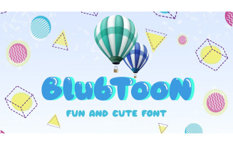 Blubtoon Font - Blubtoon Font