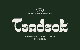 Tandsok Beautiful Typeface