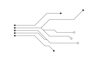 Circuit vector illustration design 2