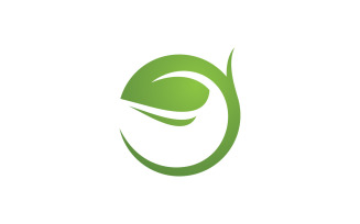 Green Leaf Ecology logo template1