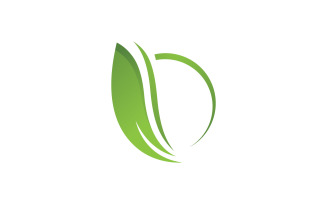 Green Leaf Ecology logo template3