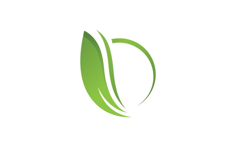 Green Leaf Ecology logo template3 Logo Template