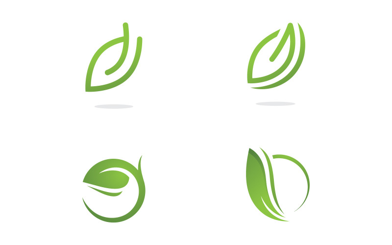 Green Leaf Ecology logo template6 Logo Template