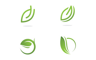 Green Leaf Ecology logo template6