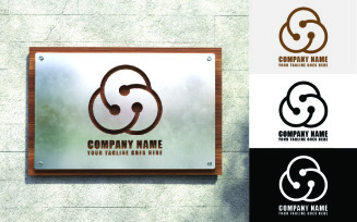 New Architecture and Technology Circle Logo Design-Brand Identity