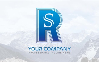 NEW Professional RS Letter Logo Design-Brand Identity