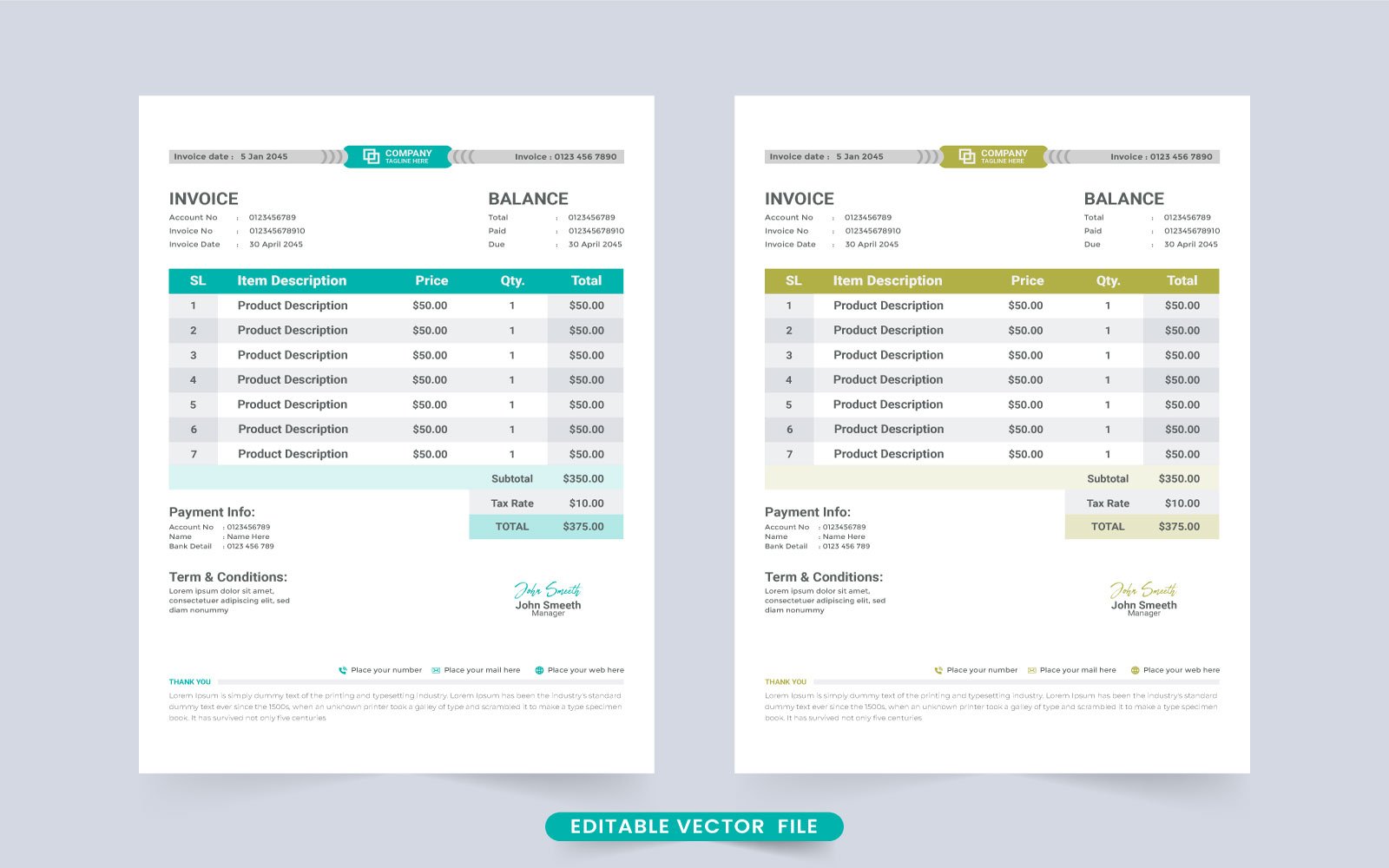 Template #294431 Paper Bill Webdesign Template - Logo template Preview