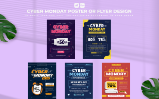Cyber Monday Flyer Design Template V1