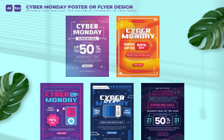 Cyber Monday Flyer Design Template V2