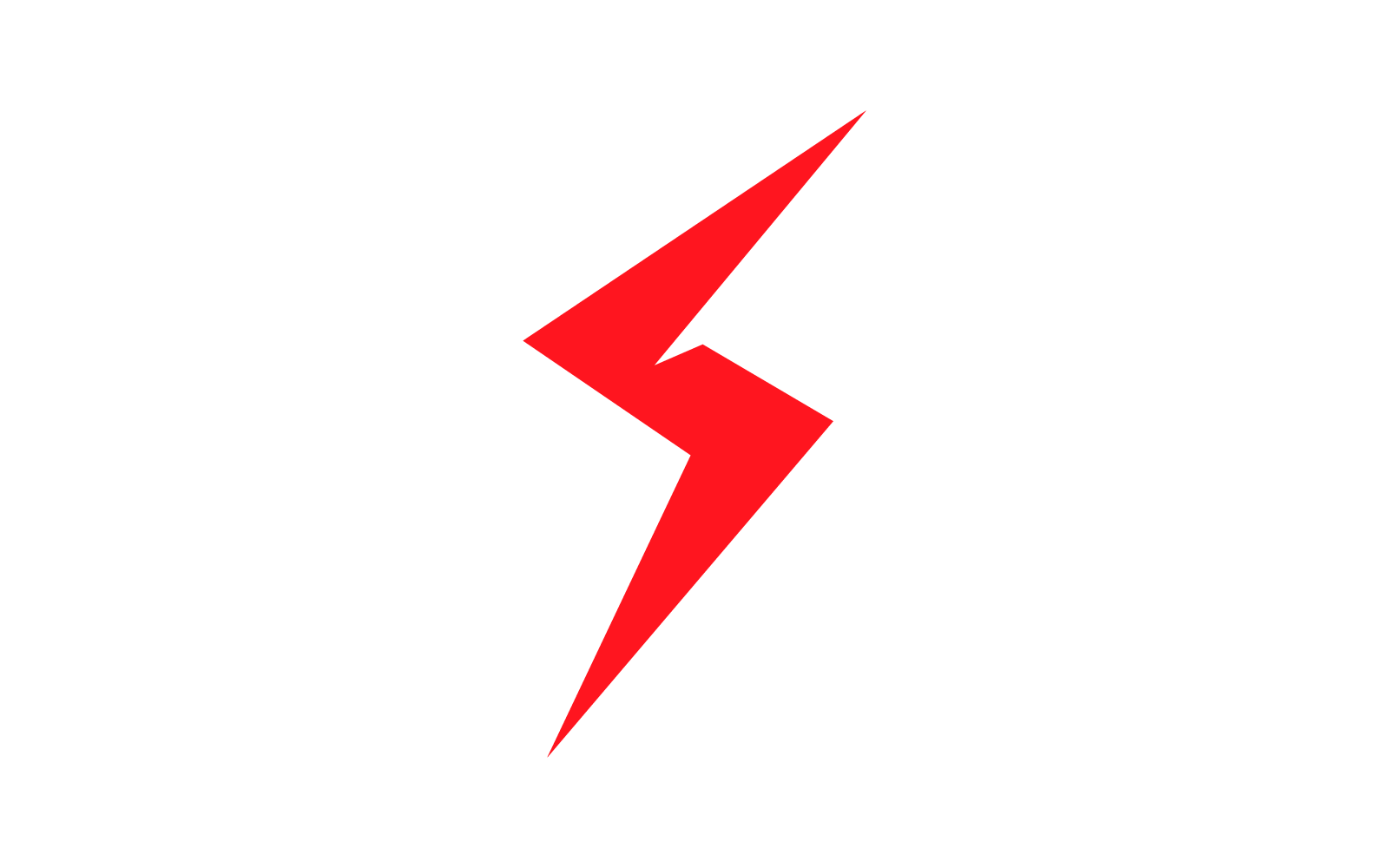 Power lightning logo vector design Logo Template